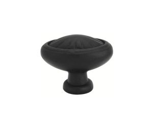 Emtek 86094FB Tuscany Bronze Egg Knob, 1-1/4" Dimension, 1-1/4" Projection, Flat Black Bronze