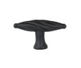 Emtek 86097FB Tuscany Bronze Twist Knob, 1-3/4" Dimension, 1-1/4" Projection, Flat Black Bronze