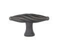 Emtek 86097MB Tuscany Bronze Twist Knob, 1-3/4" Dimension, 1-1/4" Projection, Medium Bronze