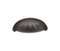 Emtek 86099MB Tuscany Bronze Bin Pull, 1" Projection, 3" CTC, Medium Bronze