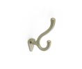 Emtek 86106TWB Sandcast Bronze Bath Hardware, Robe Hook, 2-1/2" Projection, Tumbled White Bronze