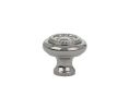Emtek 86202US14 Traditional, Rope Knob, 1-3/4" Diameter, 1-1/2" Projection, Polished Nickel