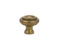Emtek 86112US7 Traditional, Rope Knob, 1" Diameter, 1" Projection, French Antique
