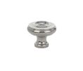 Emtek 86201US14 Traditional, Waverly Knob, 1-3/4" Diameter, 1-1/2" Projection, Polished Nickel