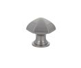 Emtek 86119US15 Traditional, Hex Cabinet Knob, 1-1/8" Diameter, 1" Projection, Satin Nickel