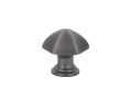Emtek 86119US15A Traditional, Hex Cabinet Knob, 1-1/8" Diameter, 1" Projection, Pewter
