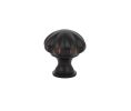 Emtek 86122US10B Traditional, Melon Cabinet Knob, 1-1/4" Diameter, 1-1/4" Projection, Oil Rubbed Bronze