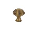 Emtek 86122US7 Traditional, Melon Cabinet Knob, 1-1/4" Diameter, 1-1/4" Projection, French Antique