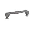 Emtek 86125US15A Traditional, Rope Pull, 1-1/4" Projection, 3" CTC, Pewter