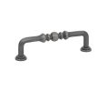 Emtek 86129US15A Traditional, Spindle Pull, 1-1/4" Projection, 3-1/2" CTC, Pewter