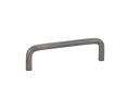 Emtek 86131US15A Traditional, Wire Pull, 1-1/4" Projection, 3" CTC, Pewter
