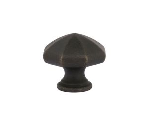 Emtek 86138MB Tuscany Bronze Octagon Knob, 1-1/4" Diameter, 1-1/4" Projection, Medium Bronze