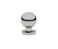 Emtek 86152US14 Contemporary, Globe Knob, 1-1/8" Diameter, 1-1/2" Projection, Polished Nickel