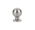 Emtek 86152US15 Contemporary, Globe Knob, 1-1/8" Diameter, 1-1/2" Projection, Satin Nickel