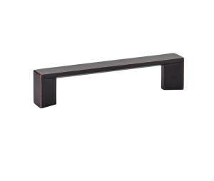 Emtek 86265US10B Contemporary, Trinity Pull, 1" Projection, 4" CTC, Oil Rubbed Bronze