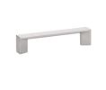 Emtek 86263US14 Contemporary, Trinity Pull, 1" Projection, 3" CTC, Polished Nickel