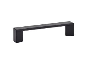 Emtek 86267US19 Contemporary, Trinity Pull, 1" Projection, 10" CTC, Flat Black