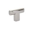 Emtek 86271US14 Contemporary, Trail Knob, 2" Dimension, 1-3/8" Projection, Polished Nickel