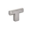 Emtek 86271US15 Contemporary, Trail Knob, 2" Dimension, 1-3/8" Projection, Satin Nickel