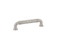 Emtek 86283US15 Ribbon & Reed Fixed Pull - Estate, 1-1/4" Projection, 3" CTC, Satin Nickel