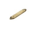 Emtek 86294US7 Ribbon & Reed Back Plate for Pull, French Antique