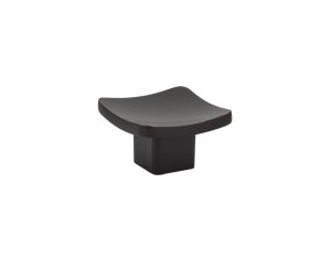 Emtek 86318US10B Mid Century Modern, Basin Knob, 1-5/8" Dimension, 1" Projection, Oil Rubbed Bronze