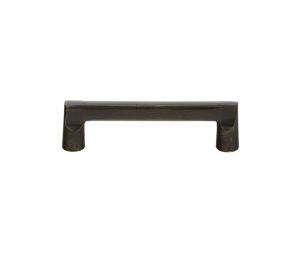 Emtek 86333MB Sandcast Bronze Rail Pull, 1-1/4" Projection, 3-1/2" CTC, Medium Bronze