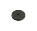 Emtek 86341MB Sandcast Bronze Round Back Plate, 1-1/4" Dimension, Medium Bronze