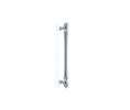 Emtek 86343US26 Spindle Appliance Pull, 2-1/8" Projection, 12" CTC, Polished Chrome