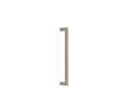 Emtek 86349TWB Sandcast Bronze Rail Appliance Pull, 2" Projection, 12" CTC, Tumbled White Bronze