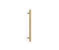 Emtek 86351US3NL Contemporary, Bar Appliance Pull, 2" Projection, 12" CTC, Unlacquered Brass
