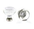Emtek 86400US10B Georgetown Crystal Knob, 1-3/4" Diameter, 1-3/4" Projection, Oil Rubbed Bronze