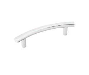 Emtek 86418US10B Curvilinear, Curve Bar Pull, 1-1/4" Projection, 6" CTC, Oil Rubbed Bronze