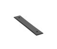 Emtek 86419US19 Curvilinear, Neos Back Plate for Pull, Flat Black