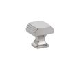 Emtek 86421US14 Art Deco Knob, 1-1/4" Dimension, 1-1/4" Projection, Polished Nickel