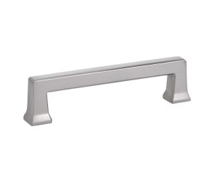 Emtek 86425US15 Art Deco, Alexander Pull, 1-1/8" Projection, 4" CTC, Satin Nickel