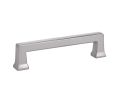 Emtek 86424US15 Art Deco, Alexander Pull, 1-1/8" Projection, 3-1/2" CTC, Satin Nickel