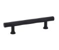 Emtek 86428US19 Art Deco, Tribeca Pull, 1-1/4" Projection, 3-1/2" CTC, Flat Black