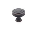 Emtek 86432US10B Art Deco, Newport Knob, 1-1/4" Diameter, 1-1/4" Projection, Oil Rubbed Bronze