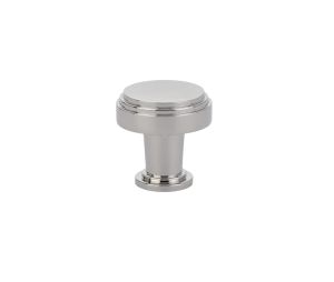 Emtek 86464US15 Transitional Heritage, Glendon Knob, 1-5/8" Diameter, 1-1/2" Projection, Satin Nickel