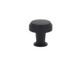 Emtek 86432US19 Art Deco, Newport Knob, 1-1/4" Diameter, 1-1/4" Projection, Flat Black