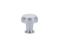 Emtek 86432US26 Art Deco, Newport Knob, 1-1/4" Diameter, 1-1/4" Projection, Polished Chrome