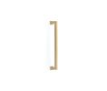 Emtek 86442US4 Art Deco, Alexander Appliance Pull, 2" Projection, 12" CTC, Satin Brass