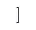 Emtek 86444US19 Contemporary, Trinity Appliance Pull, 1-3/4" Projection, 12" CTC, Flat Black