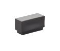 Emtek 86446US10B Urban Modern, Cinder Knob, 7/8" Projection, Oil Rubbed Bronze