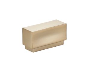 Emtek 86446US4 Urban Modern, Cinder Knob, 7/8" Projection, Satin Brass