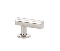 Emtek 86452US14 Urban Modern, Freestone Finger Pull, 1-1/8" Projection, Polished Nickel