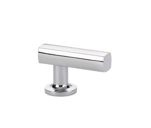 Emtek 86452US26 Urban Modern, Freestone Finger Pull, 1-1/8" Projection, Polished Chrome