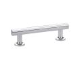 Emtek 86453US26 Urban Modern, Freestone Pull, 1-1/4" Projection, 3-1/2" CTC, Polished Chrome