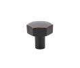 Emtek 86457US10B Urban Modern, Mod Hex Knob, 1-1/8" Diameter, 1-1/4" Projection, Oil Rubbed Bronze